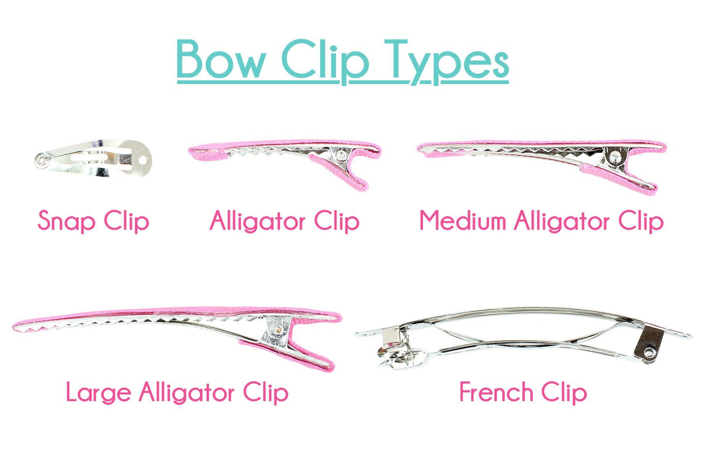 Beyond Creations 5.5" Signature Grosgrain Double Knot Bow On Clip - Powder Mint