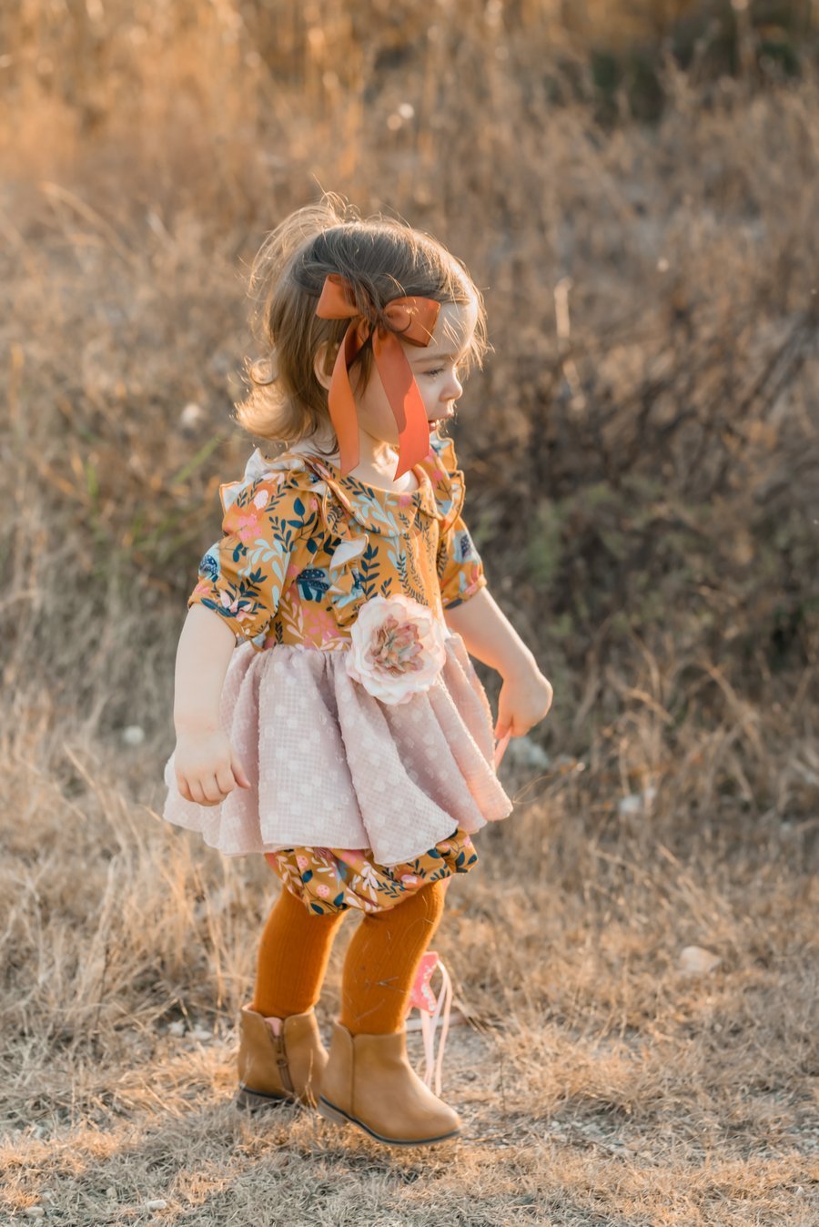 Be Girl Clothing Violet Bubble Romper