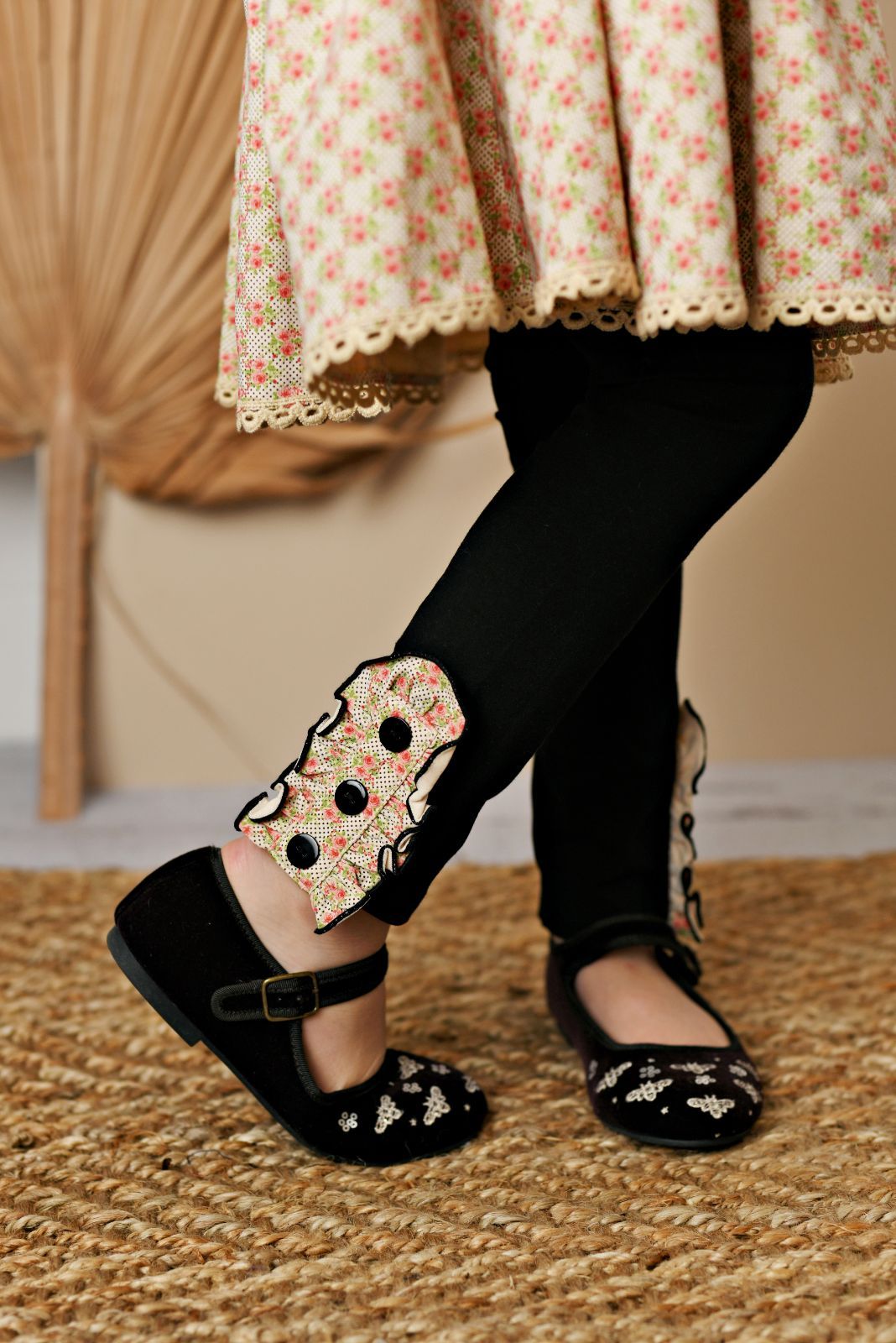 Serendipity Paris Chic Petal Dress with Legging Style 21-12