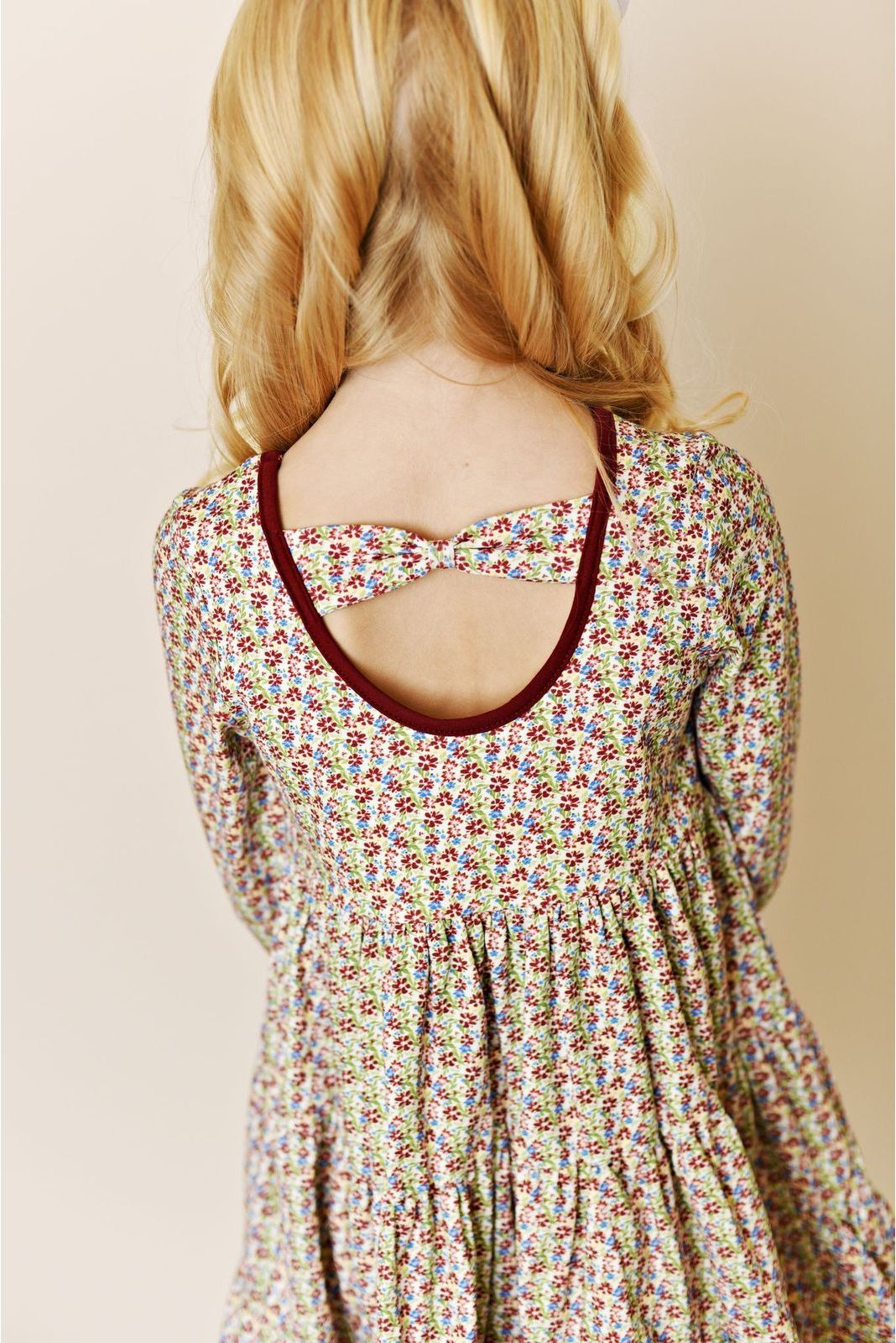 Swoon Baby Crimson Fluer Dainty Dress Style 23-30
