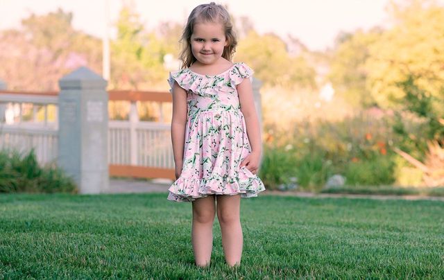 Be Girl Clothing Baskets and Bunnies Blossom Dress