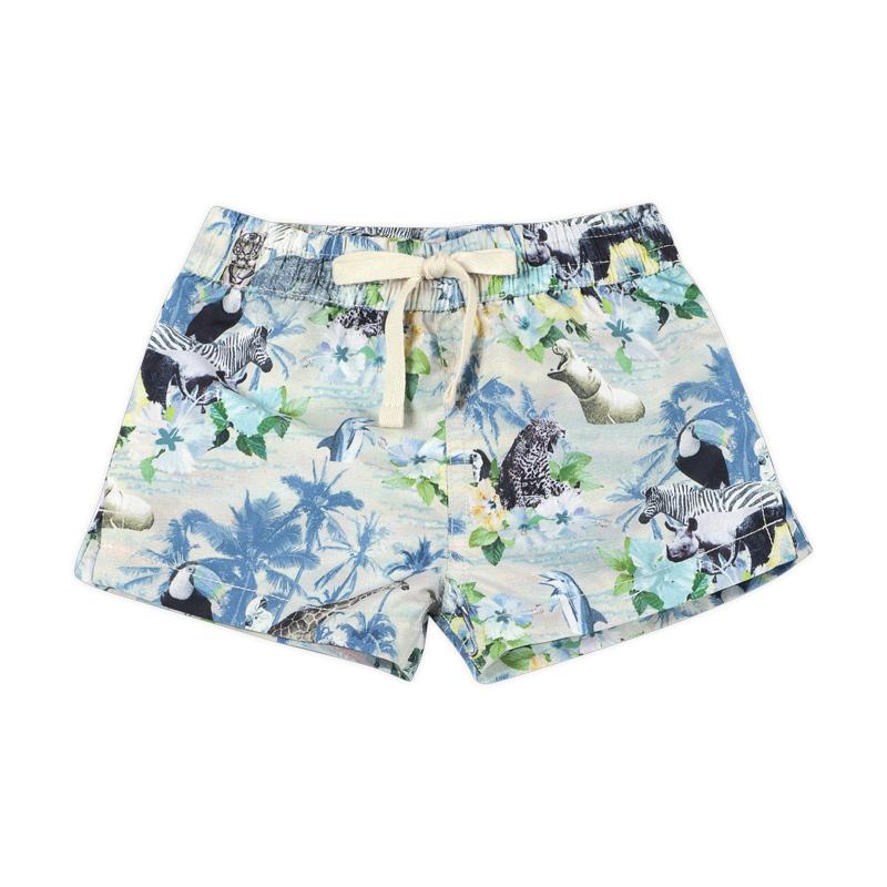 Little Wings by Paper Wings Hawaiian Print Classic Board Shorts