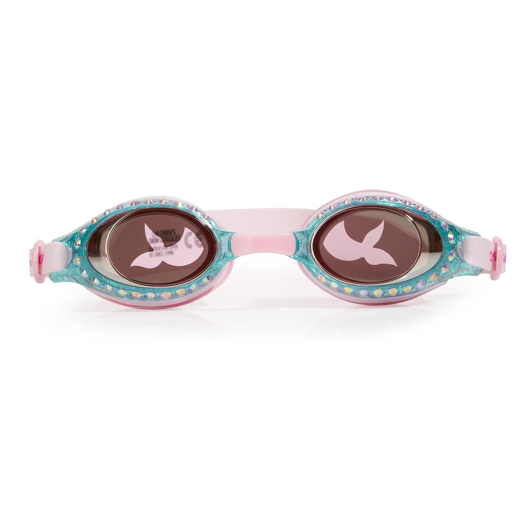 unique goggles Bling2o Mermaid Swim Goggles, Blue Sushi