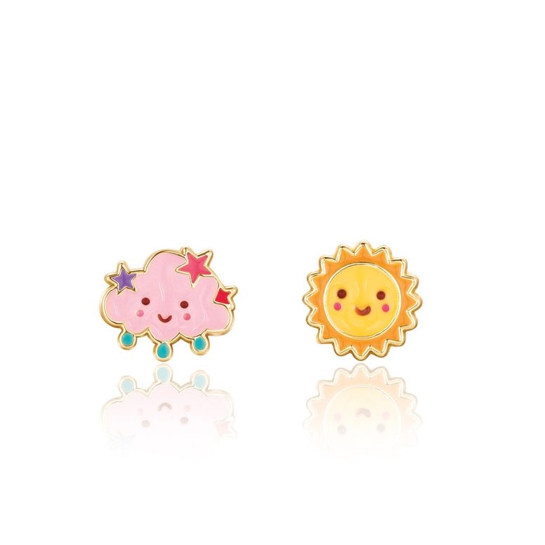 Girl Nation The Perfect Pair Stud Earrings - Rain or Shine
