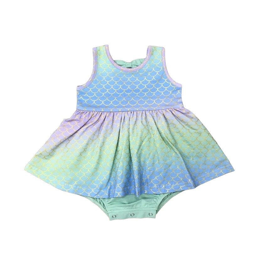 Swoon Baby Ombre Under The Sea Dainty Bow Bubble Style 23-81