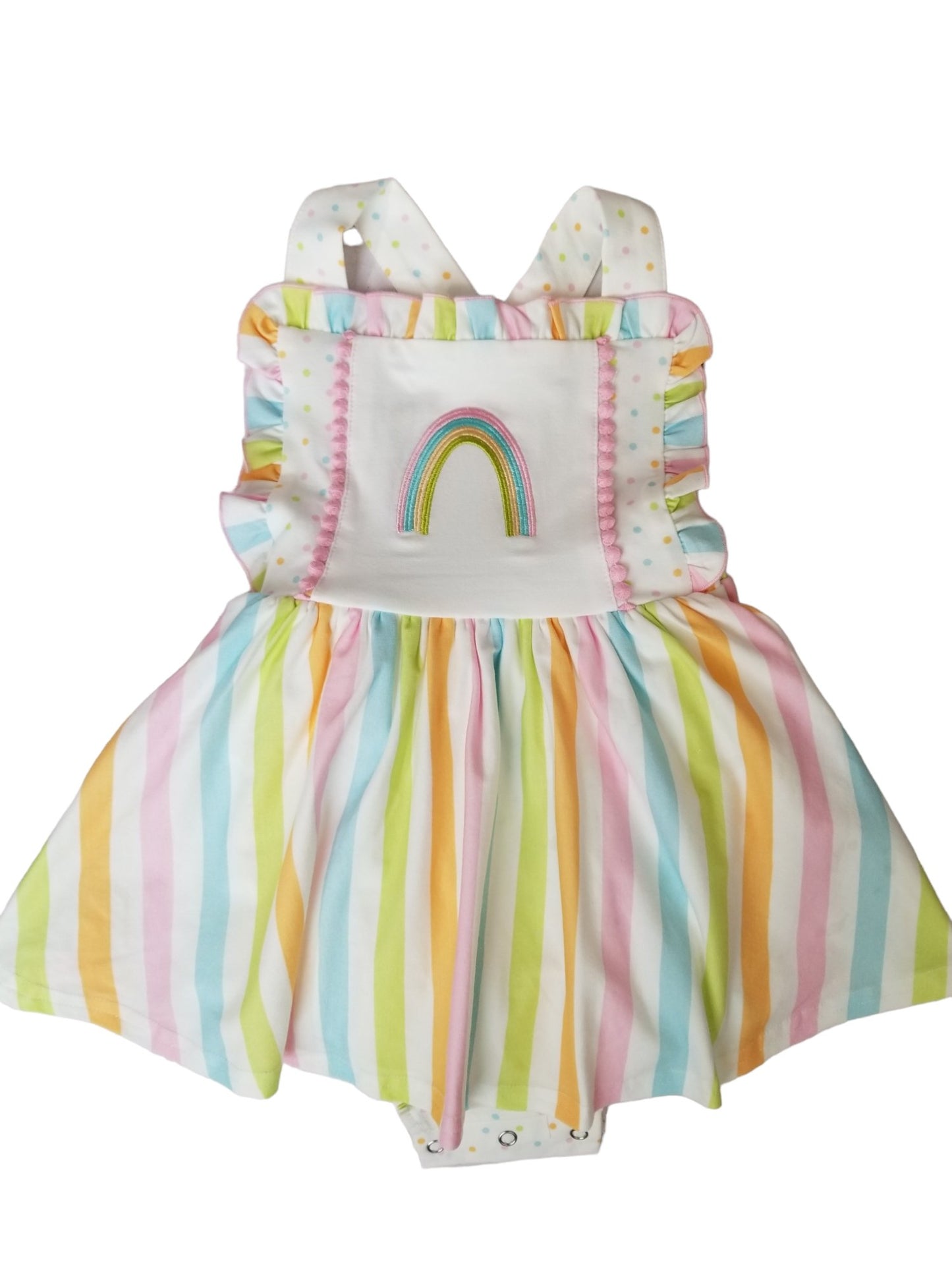 Swoon Baby After the Rain Embroidery Bubble Dress Style 22-38