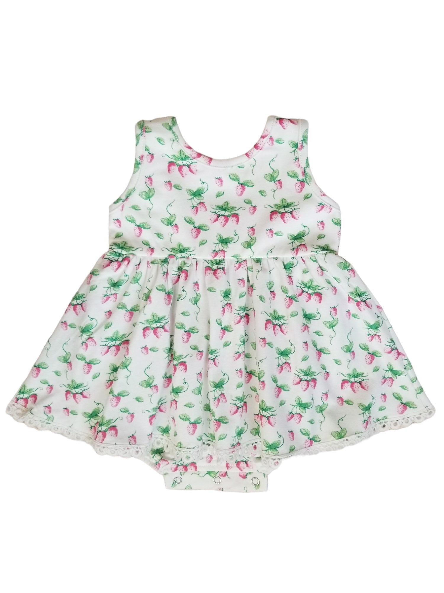 Serendipity Clothing Spring Berries Bow Bubble Dress Style 23-23