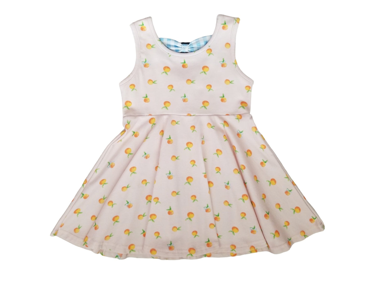 Swoon Baby Georgia Peach Ballet Bow Twirl Dress Style 23-20