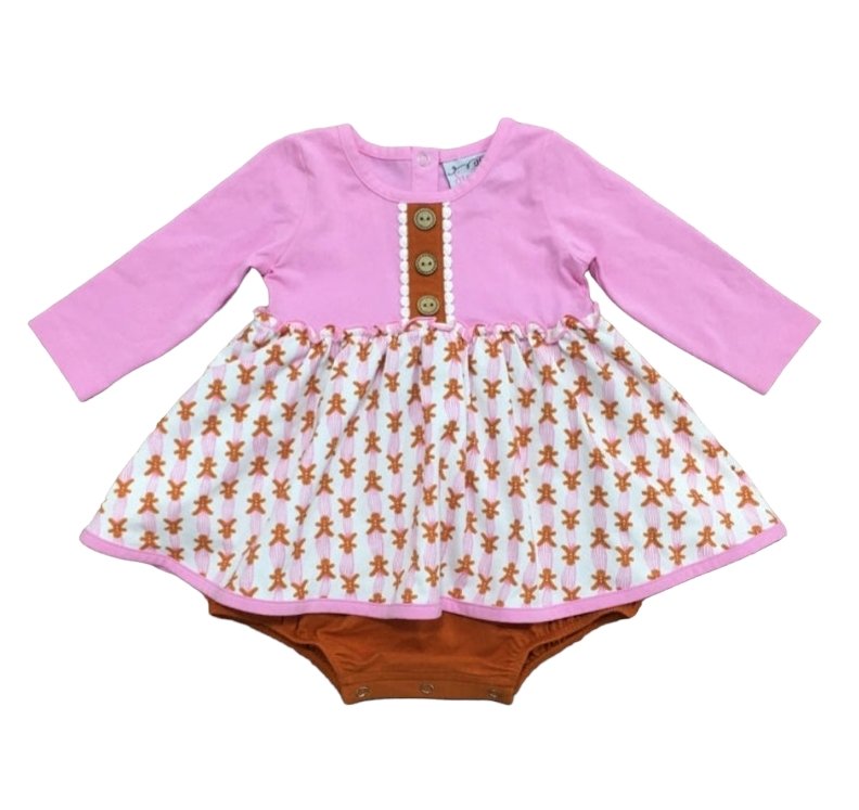 Serendipity Clothing Gingerbread Bubble Dress