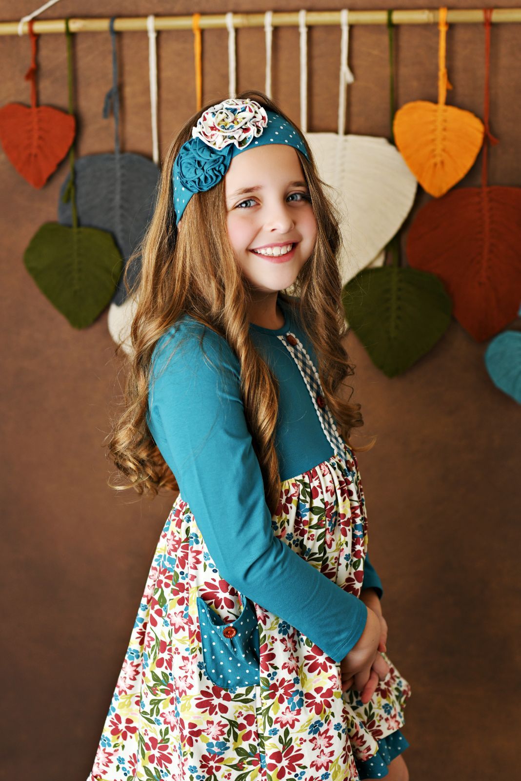 Swoon Baby Crimson Rose Prim Pocket Dress Style 21-22 (PRE-ORDER)