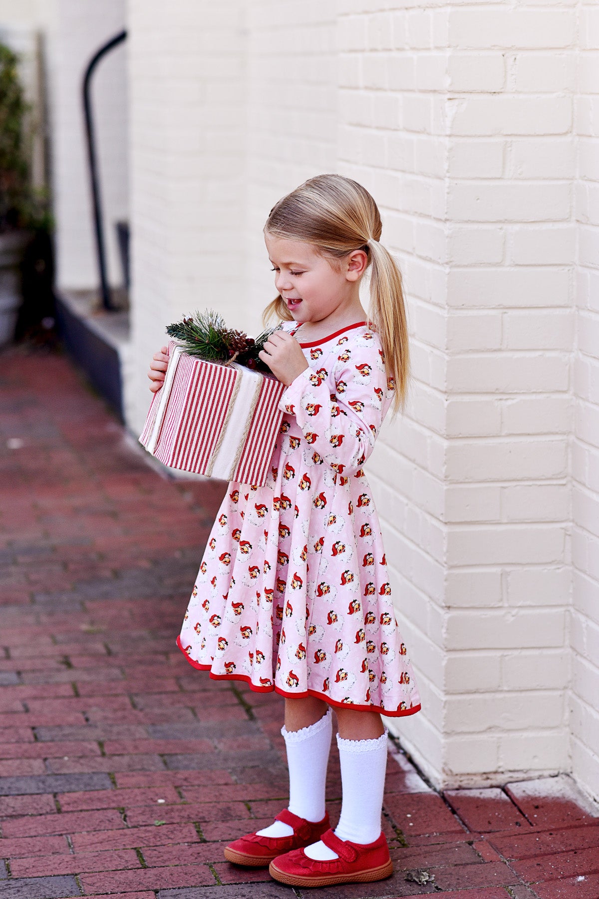 Swoon Baby Santa Baby Petal Dress