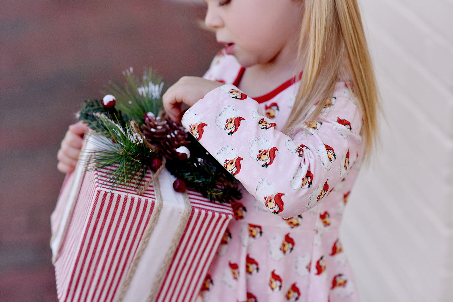 Swoon Baby Santa Baby Petal Dress Style 22-90