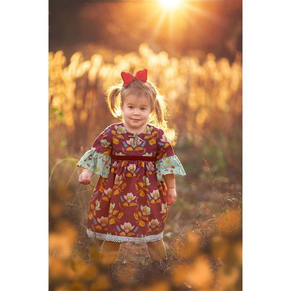 Haute Baby Mulberry Bloom Dress