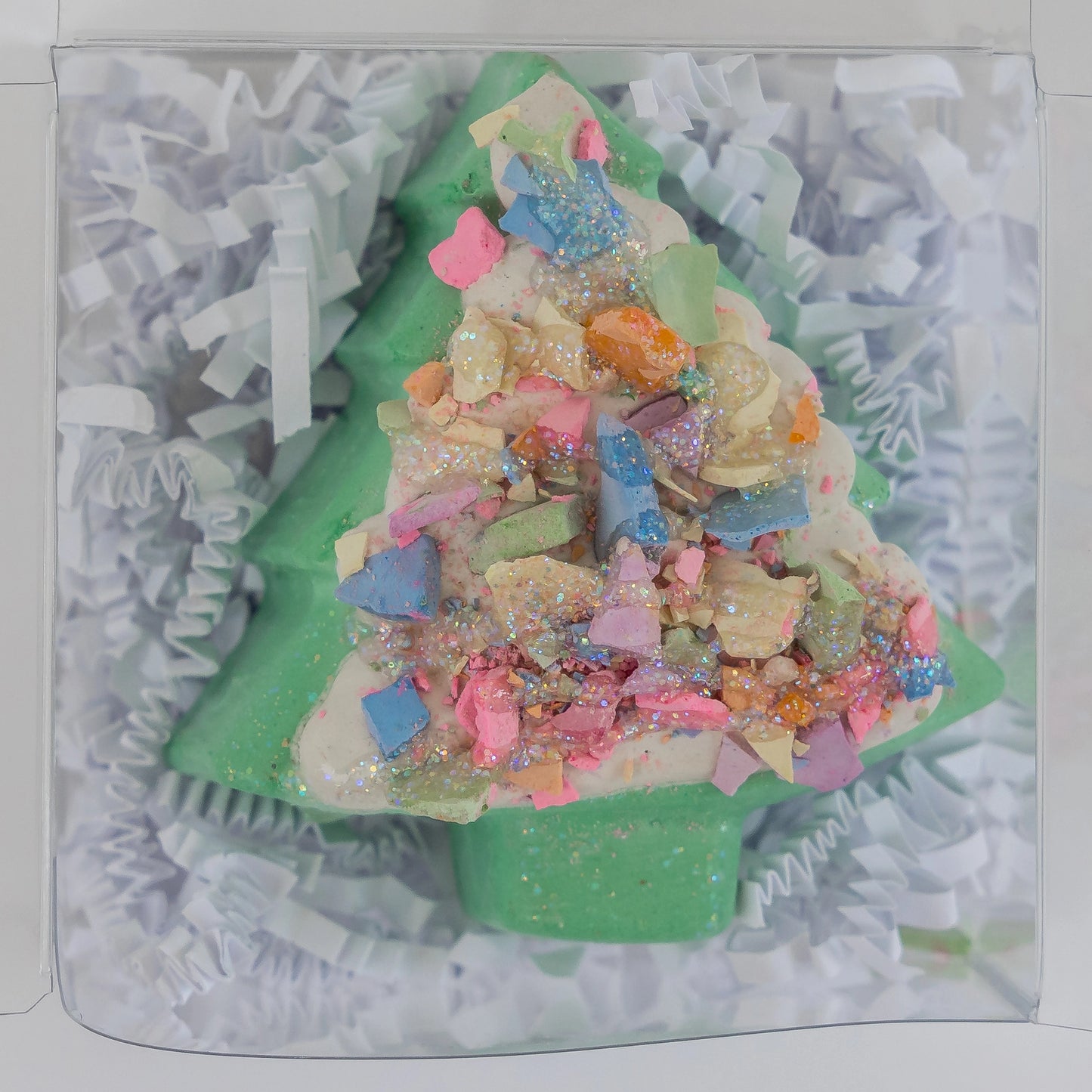 Hopscotch Chalk Christmas Tree - Treat Size