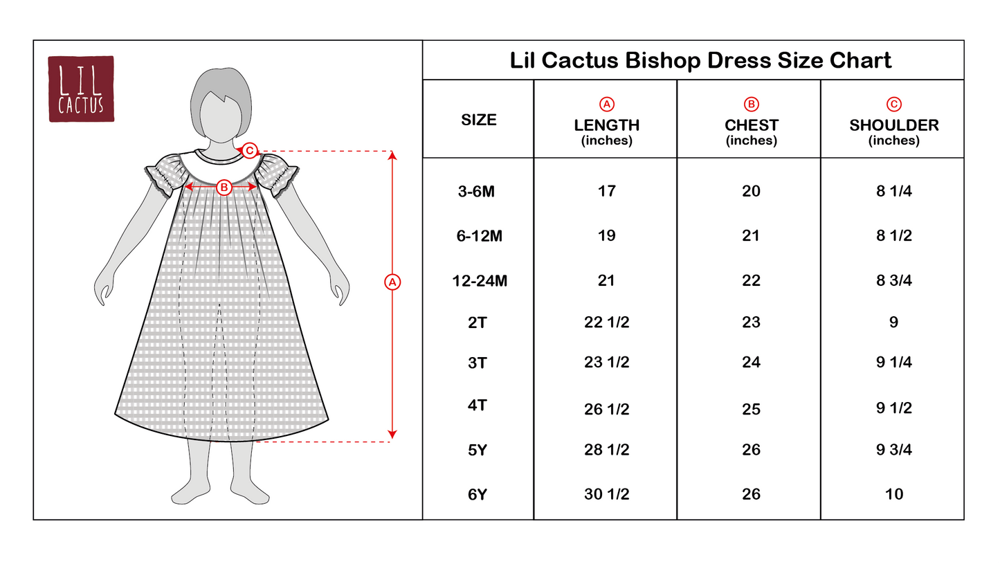 Lil Cactus Gray Blue Smocked Turkey & Pumpkins Bishop Dress
