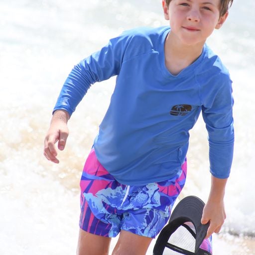 Blueberry Bay Kokomo Swim Trunks