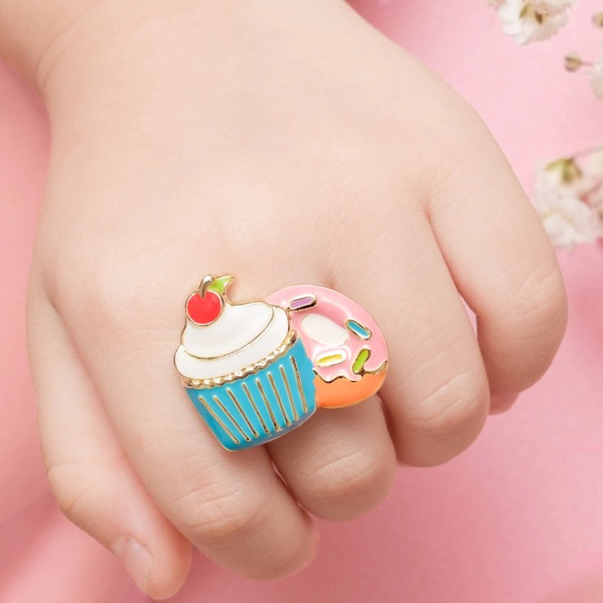 Girl Nation Cupcake Cutie Adjustable Ring with Gift Box