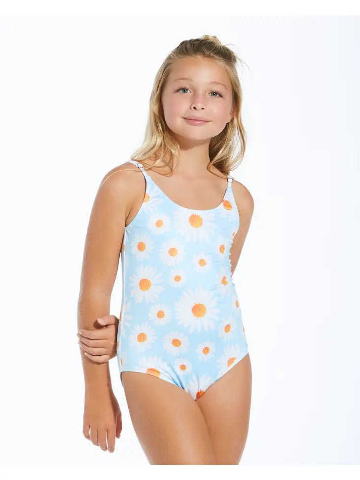 Stella Cove Daisy Print Tank Swimsuit