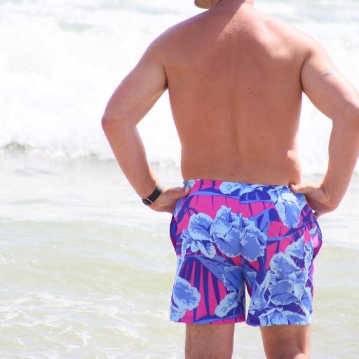 Blueberry Bay Kokomo Swim Trunks