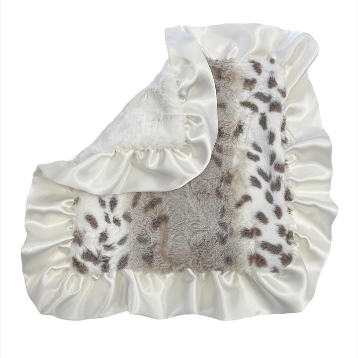 Rockin Royalty Baby Snowcat Ivory Lovie Ruffled