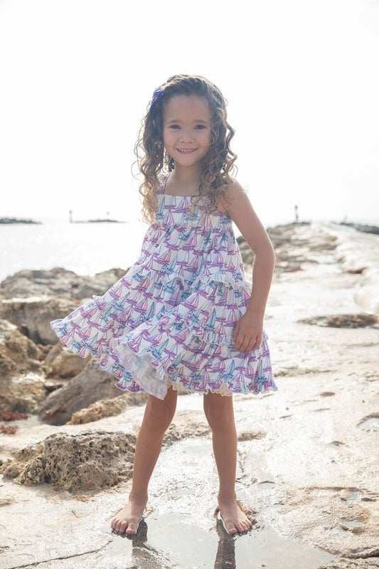 Be Girl Clothing Sail Away Garden Twirler