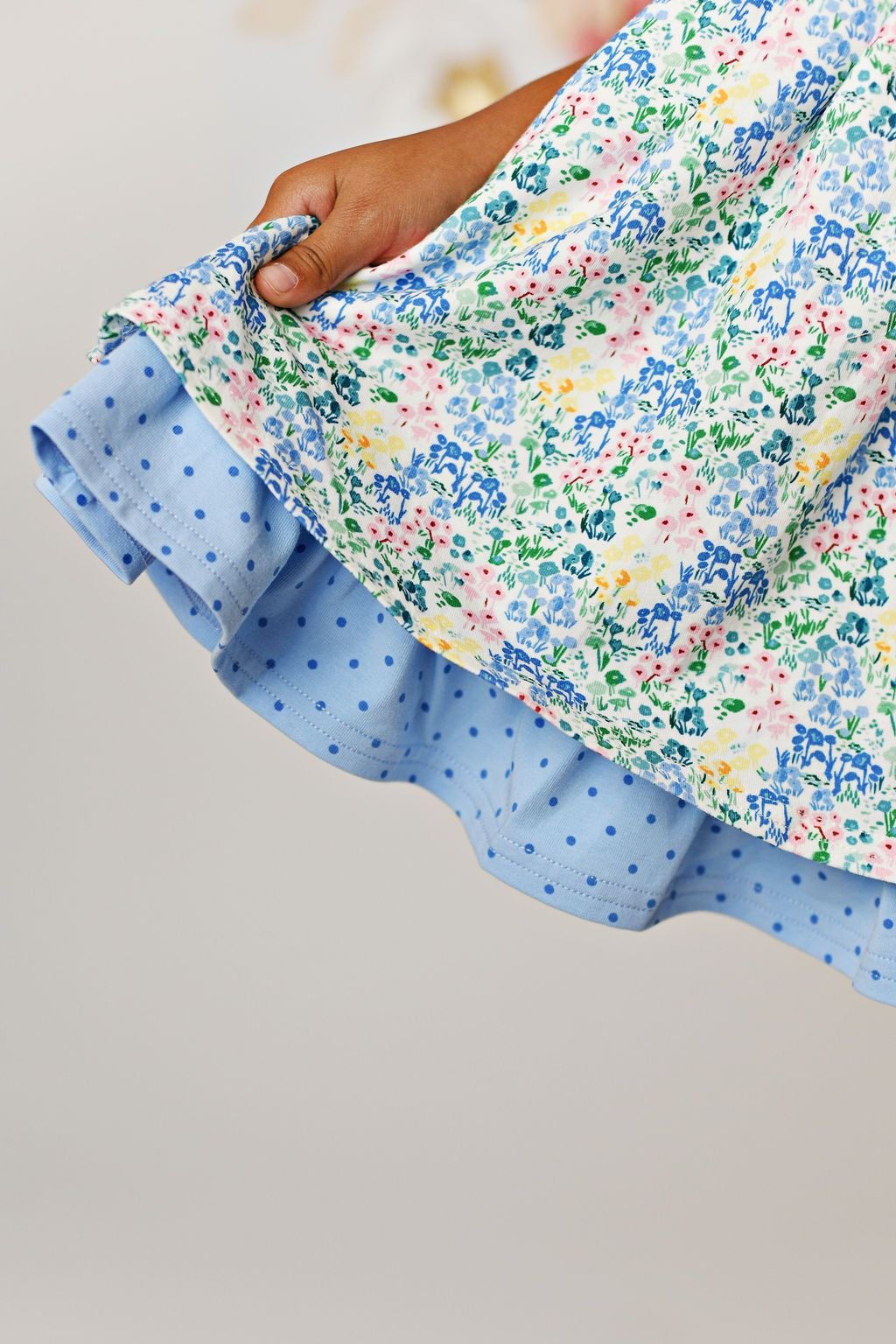 Swoon Baby Watercolor Garden Prim Dress