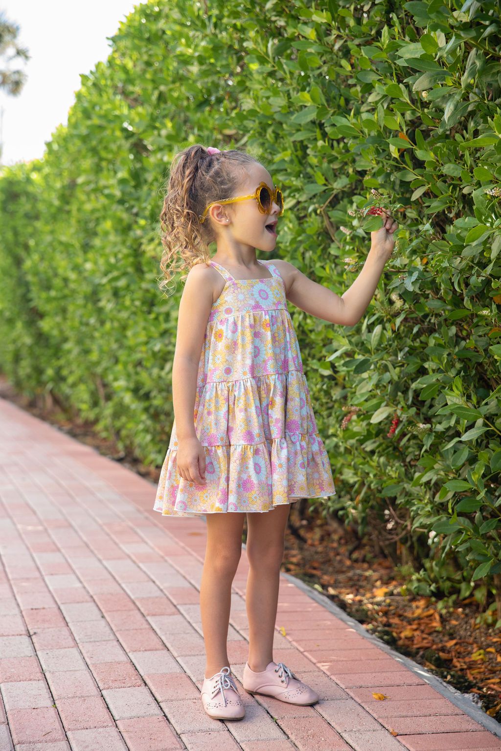 Be Girl Clothing Flower Power Garden Twirler