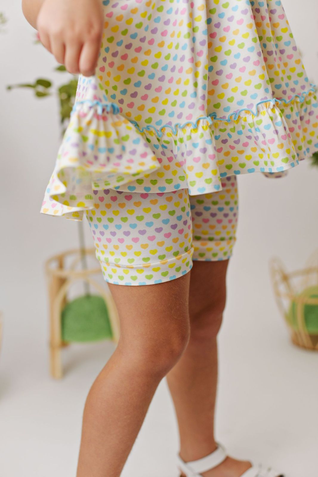 Serendipity Clothing Rainbow Love Tunic Set