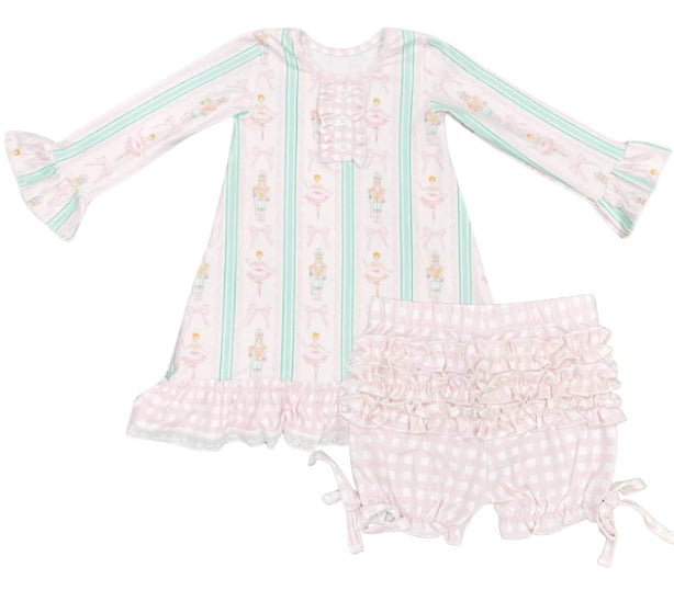 Sugar Bee Clothing Gown with Bloomers - Nutcracker Holiday Lounge