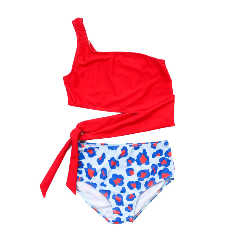 Blueberry Bay Seaglass Azure Two Piece Swimsuit