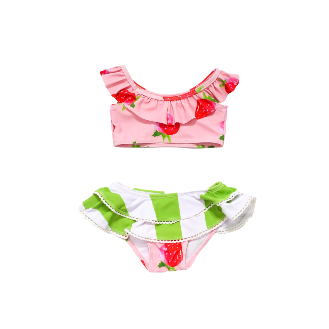 Blueberry Bay Sengana Fraise Two Piece Swimsuit