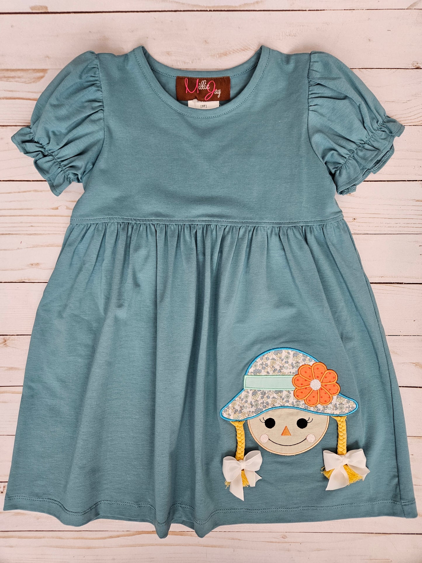 Millie Jay Sophie The Scarecrow Applique Dress