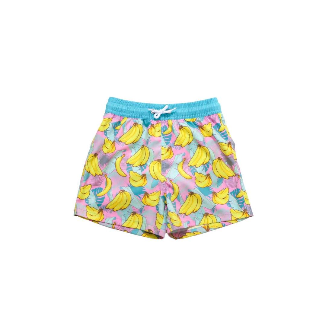 Blueberry Bay Boys Copa Banana Swim Trunks