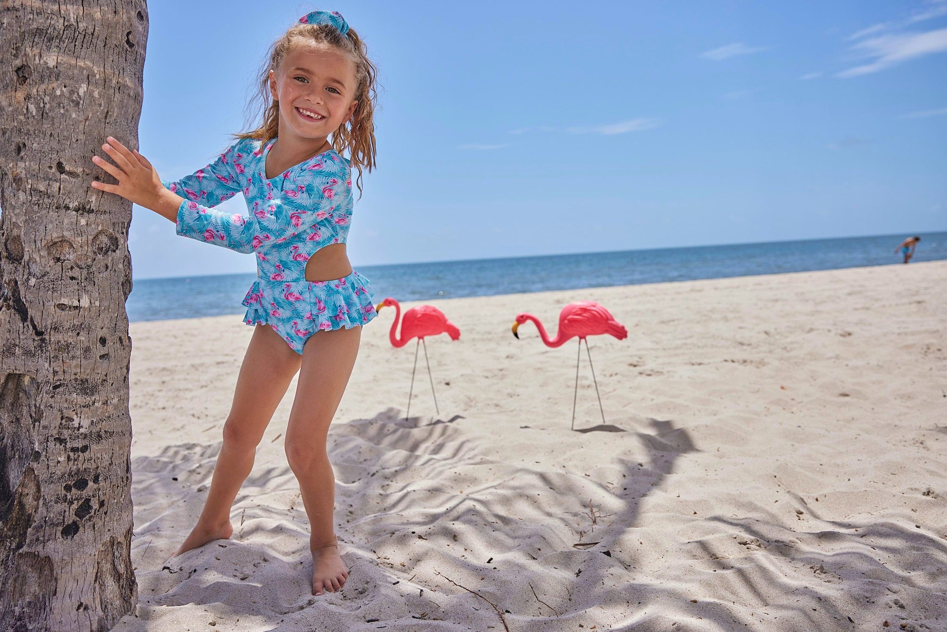 Blueberry Bay Crystal Saltwater One Piece Swimsuit