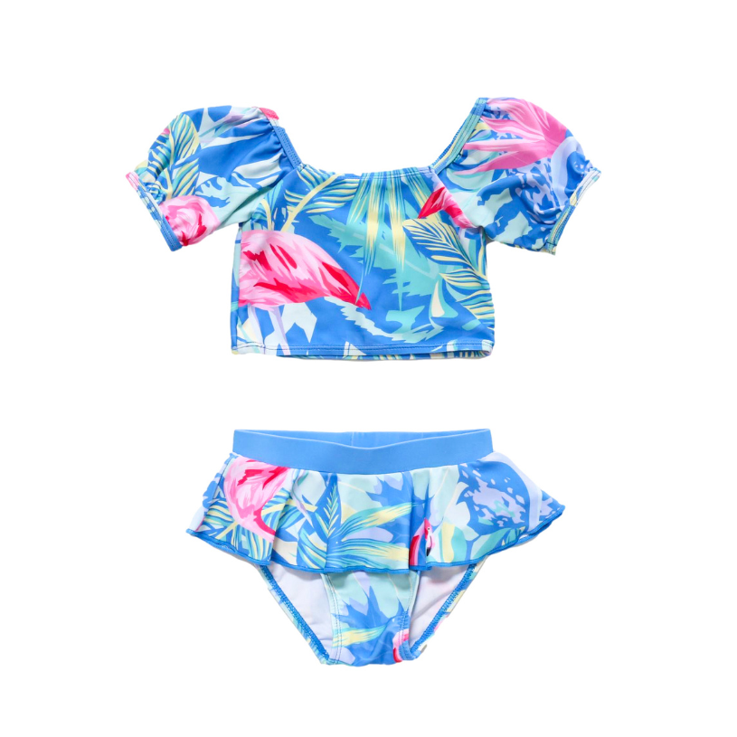 Blueberry Bay Ocean Bleau Two Piece Swimsuit