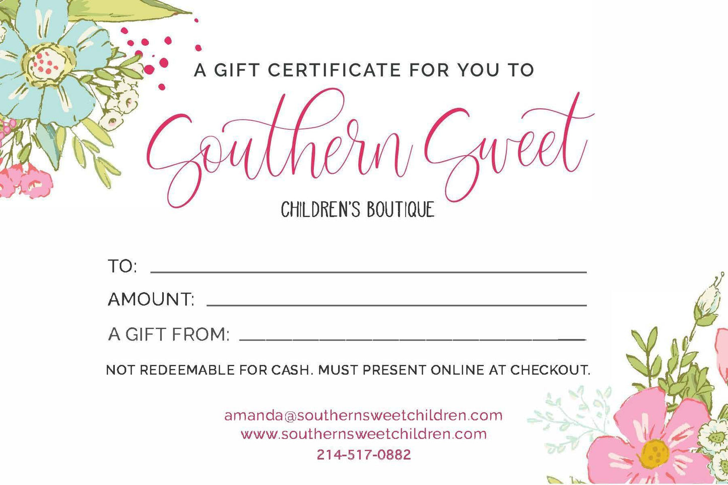 Southern Sweet Children's Boutique