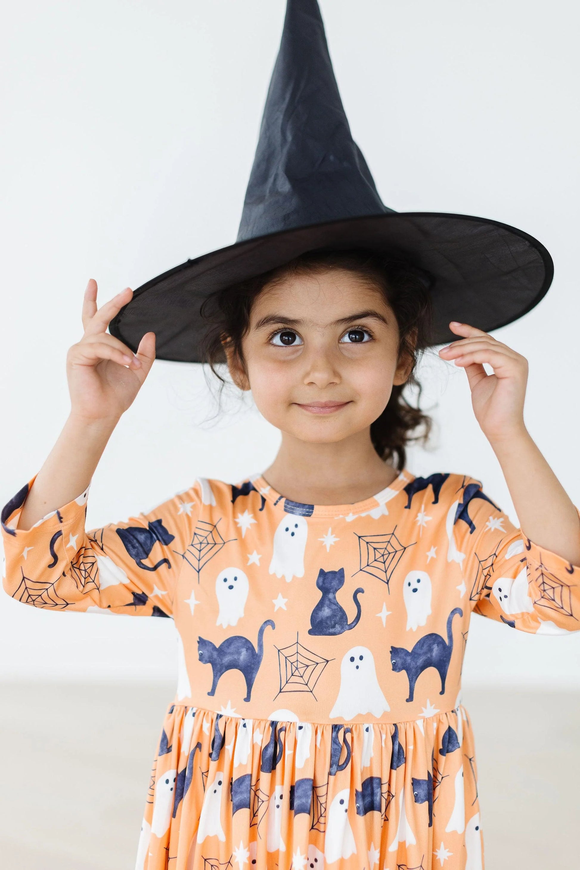  Mila & Rose Spooky Kitty Pocket Twirl Dress