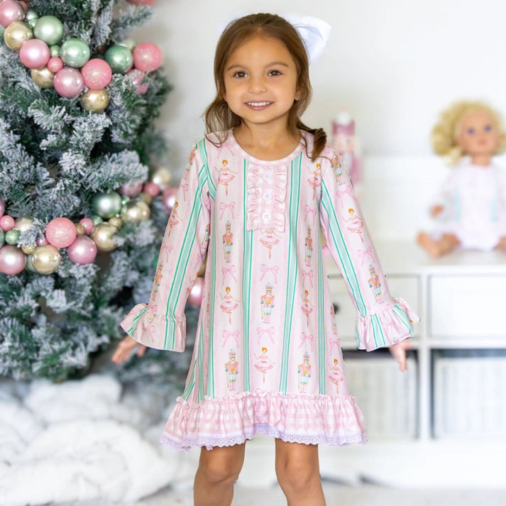 Sugar Bee Clothing Gown with Bloomers - Nutcracker Holiday Lounge