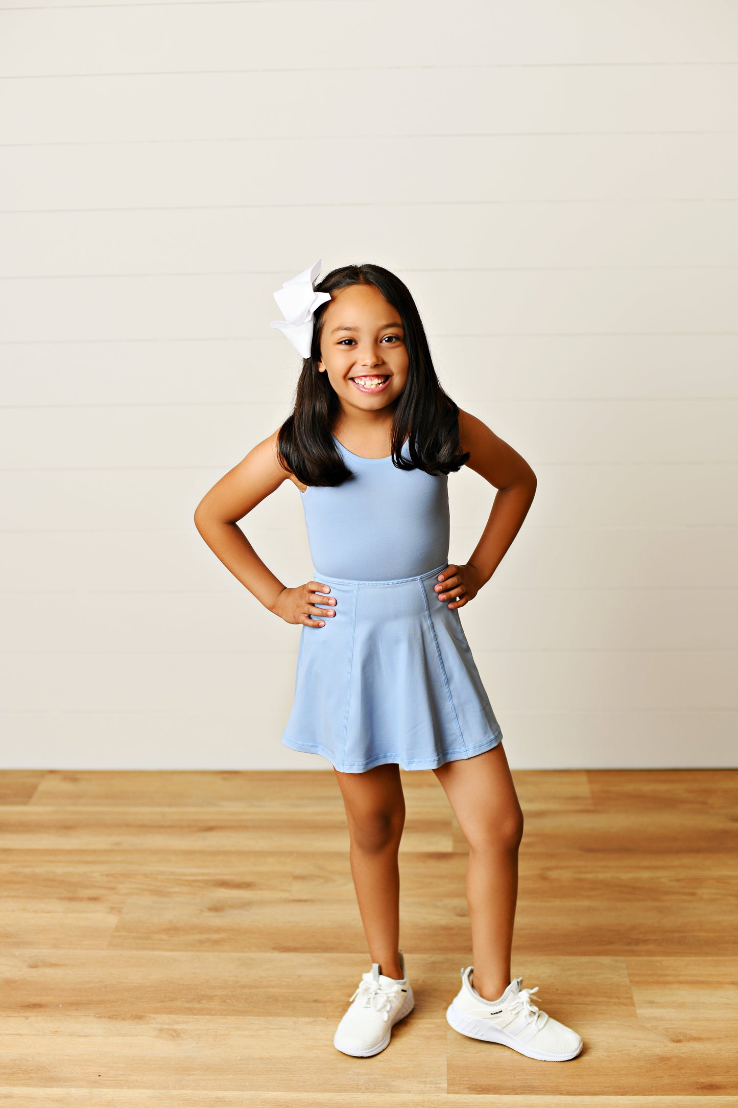 Swoon Baby Blue Activewear Tennis Tank Dress