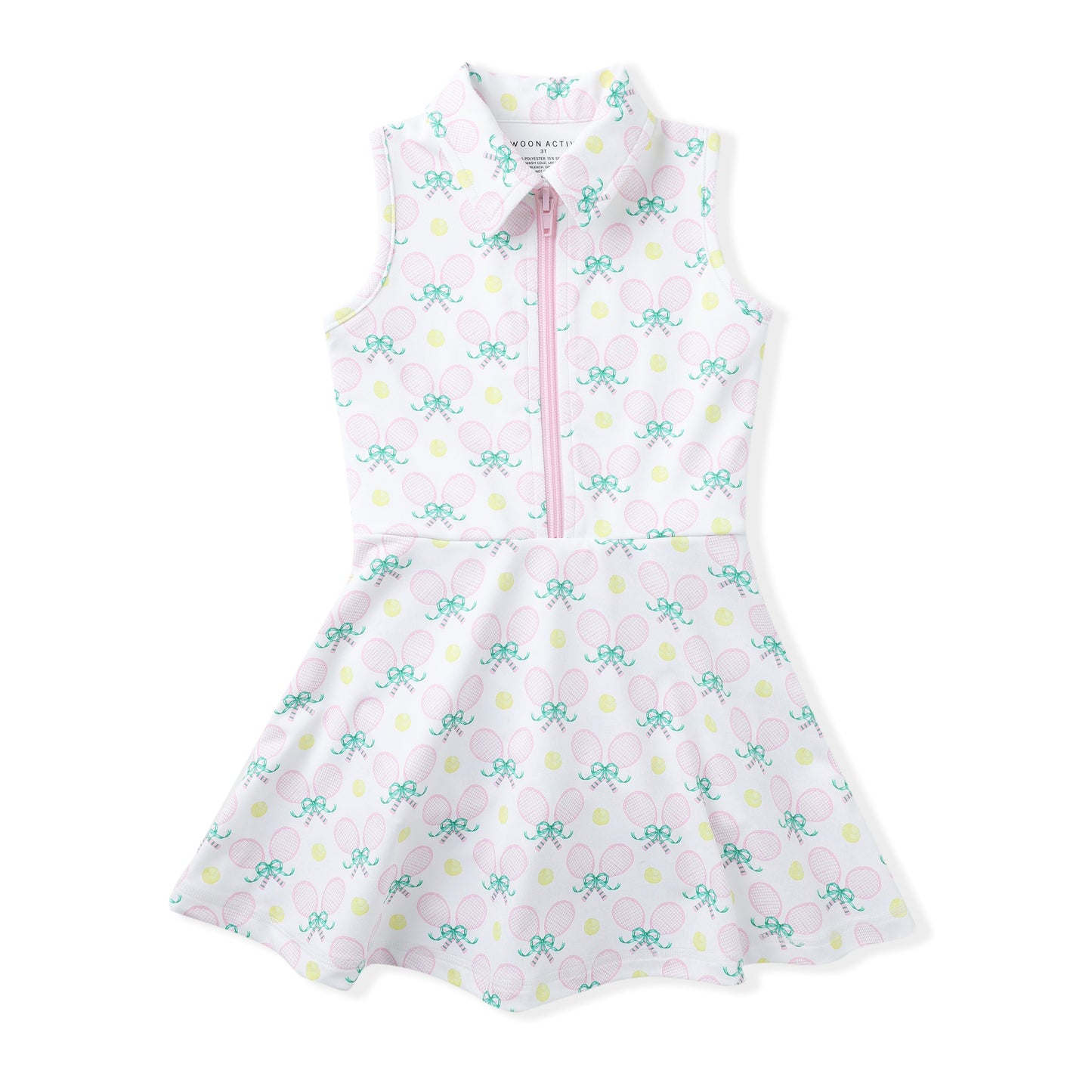 Swoon Active Racquet Collar Tennis Dress Style AF2504