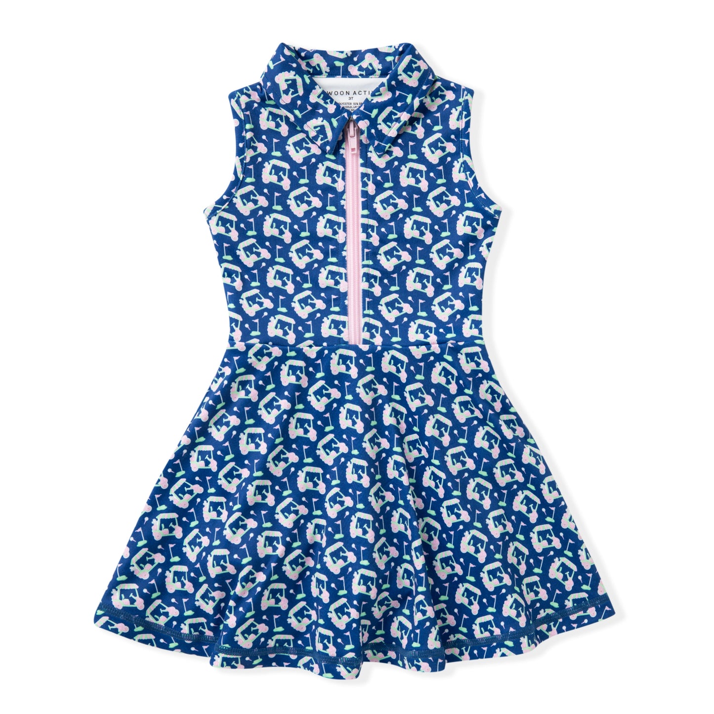 Swoon Active Golf Cart Collar Tennis Dress Style AF2506