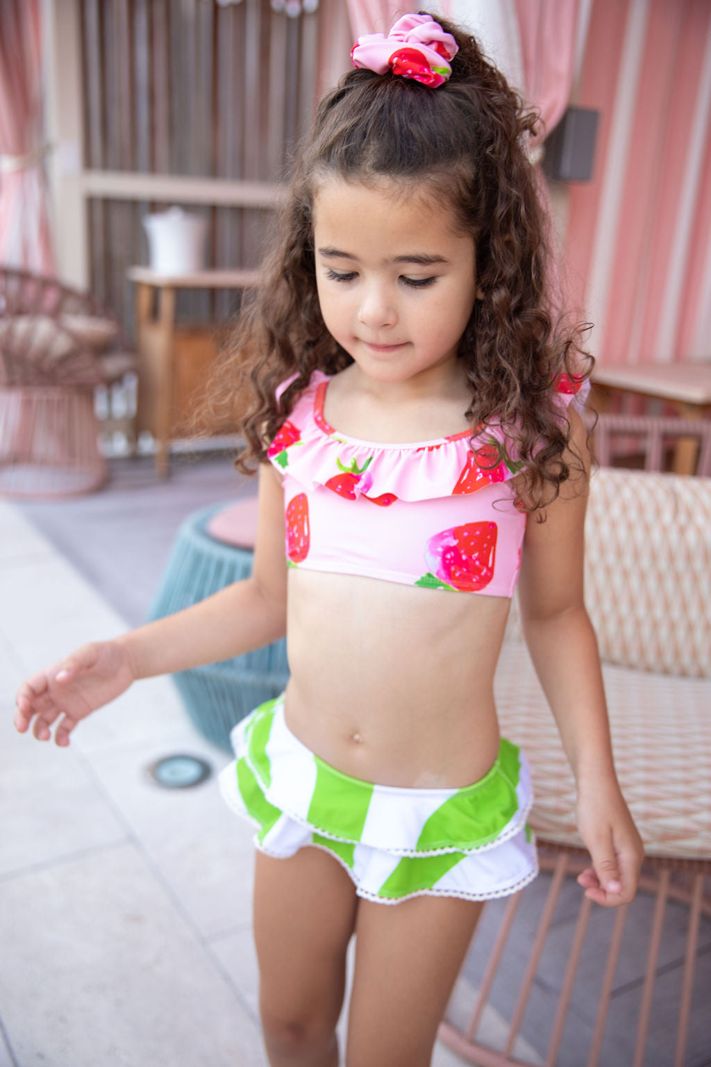 Blueberry Bay Sengana Fraise Two Piece Swimsuit