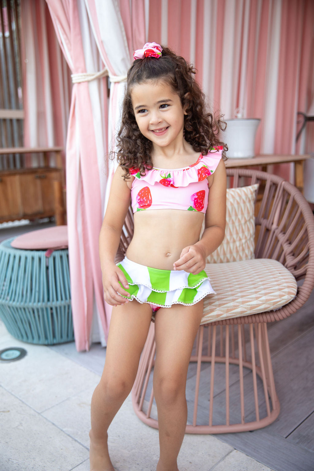 Blueberry Bay Sengana Fraise Two Piece Swimsuit