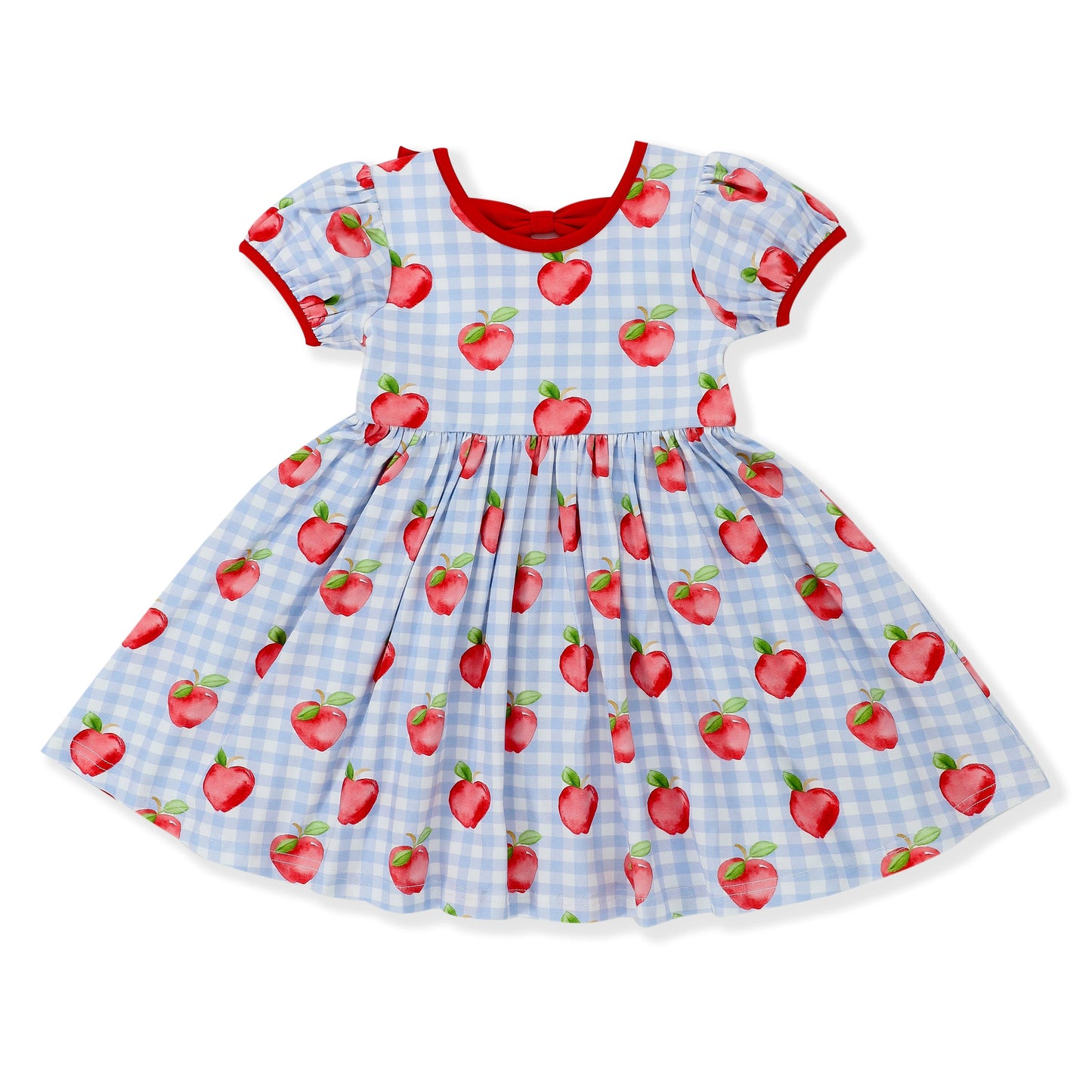 Serendipity Clothing Apple Bow Dress