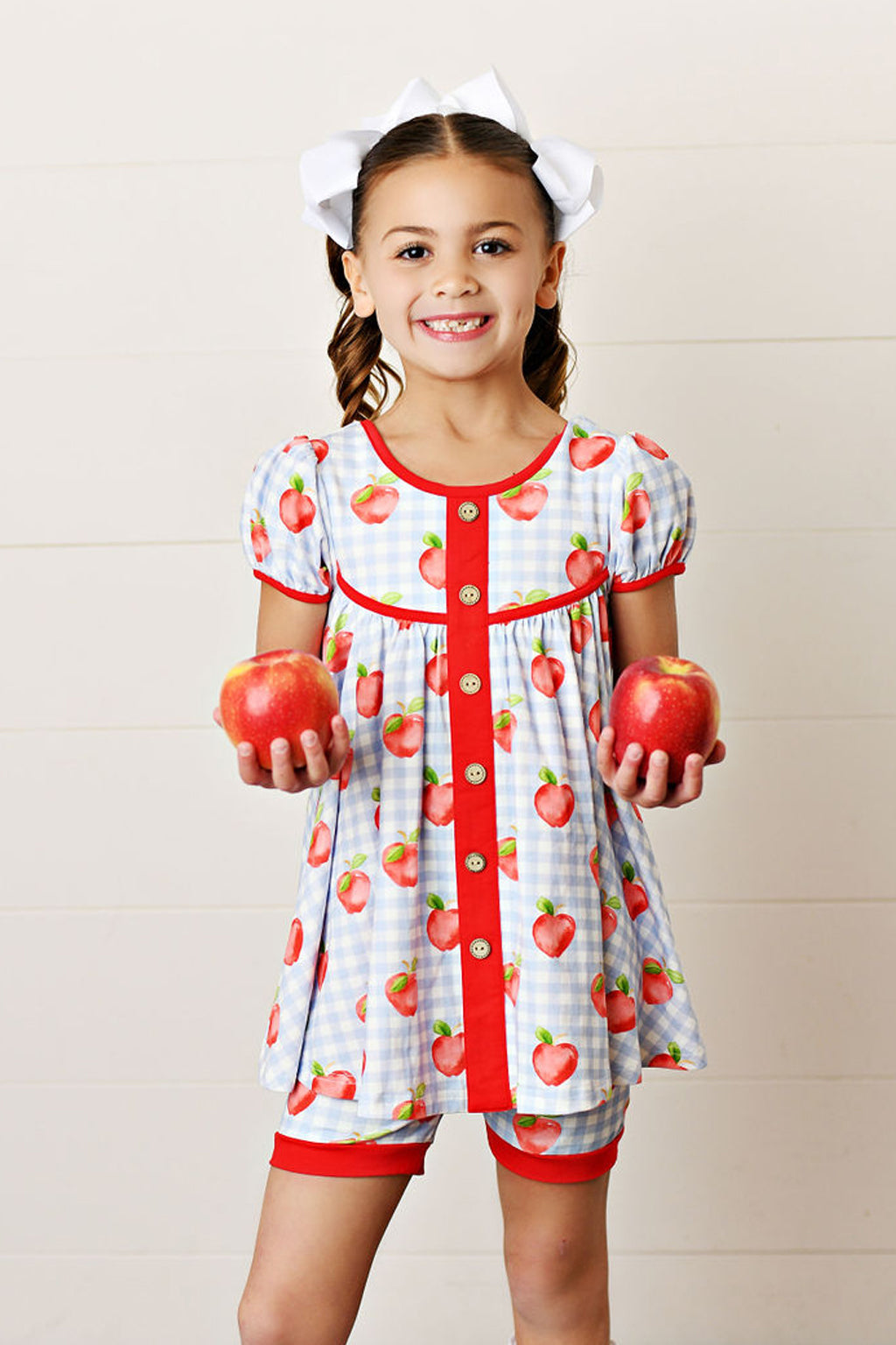 Serendipity Clothing Apple Tunic & Shortie Set