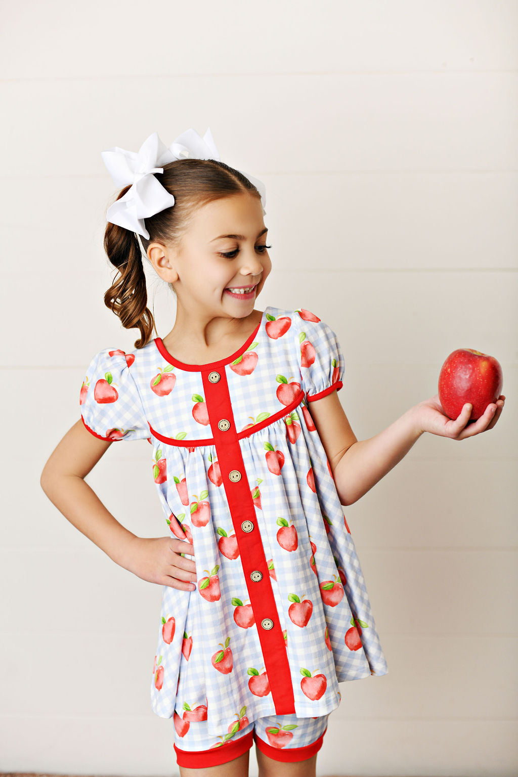 Serendipity Clothing Apple Tunic & Shortie Set