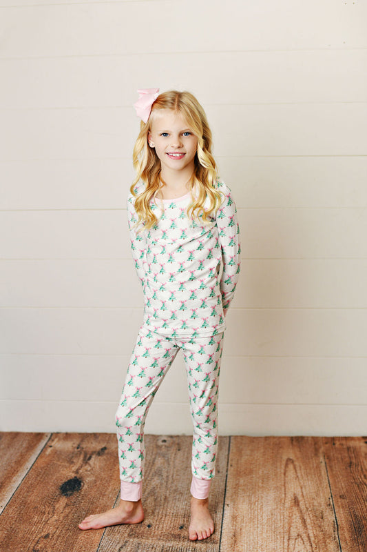 Serendipity Clothing Oh Christmas Tree Butterknit PJ Set