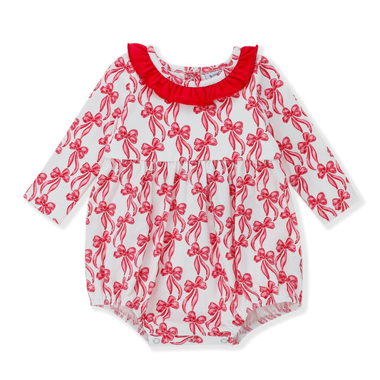 Serendipity Clothing Red Bow Bubble