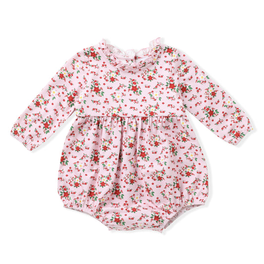 Swoon Kids Crimson Petal Poinsettia Bubble