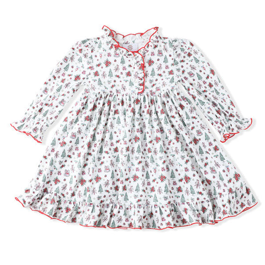 Swoon Kids Holiday Magic Butterknit Play Dress Style FW2558